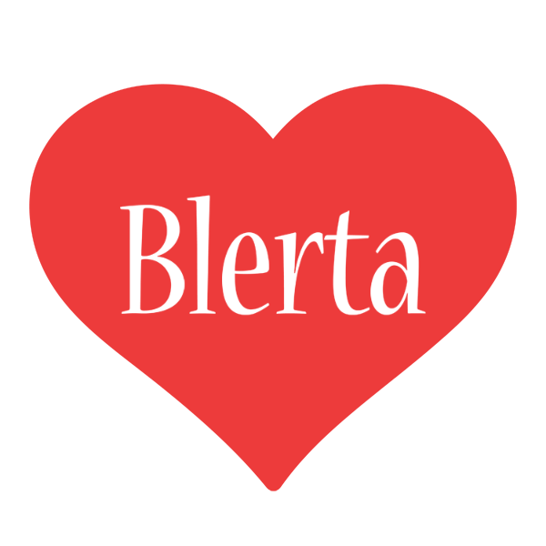 Blerta love logo