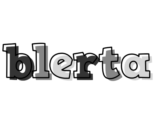 Blerta night logo
