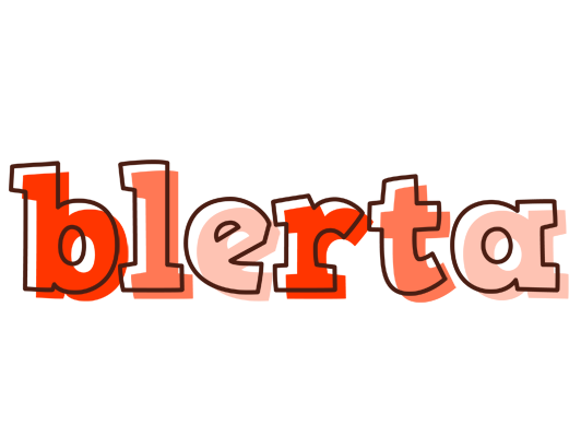 Blerta paint logo