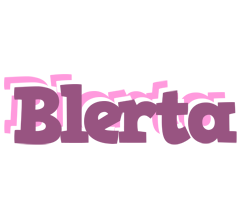 Blerta relaxing logo