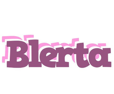 Blerta relaxing logo