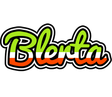 Blerta superfun logo