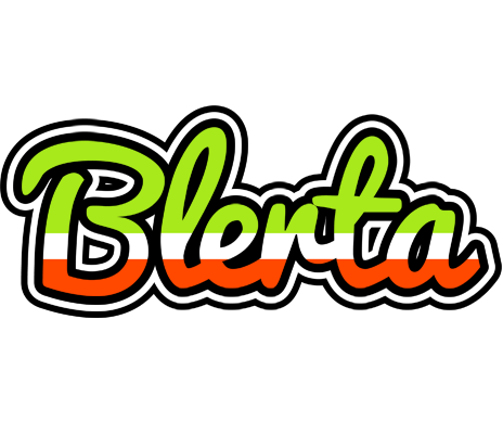 Blerta superfun logo