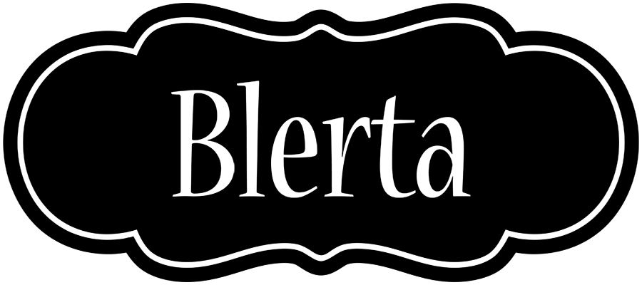 Blerta welcome logo