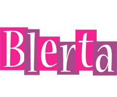 Blerta whine logo