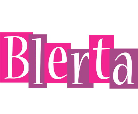 Blerta whine logo