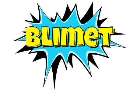 Blimet amazing logo