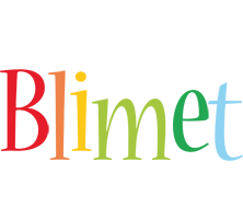 Blimet birthday logo