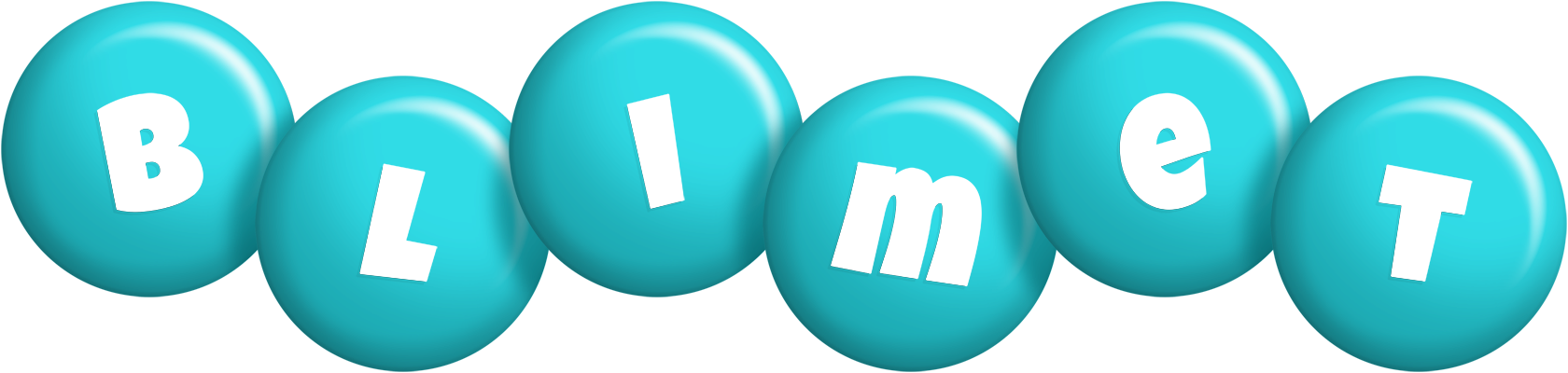Blimet candy-azur logo