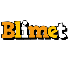 Blimet cartoon logo