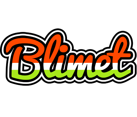 Blimet exotic logo