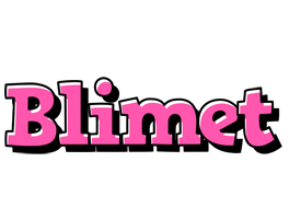 Blimet girlish logo