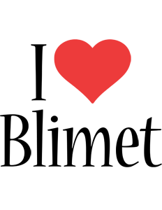 Blimet i-love logo