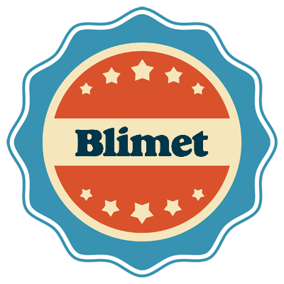 Blimet labels logo