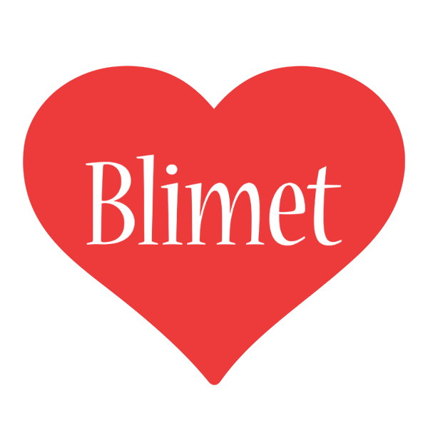 Blimet love logo