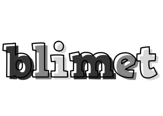 Blimet night logo