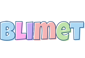 Blimet pastel logo