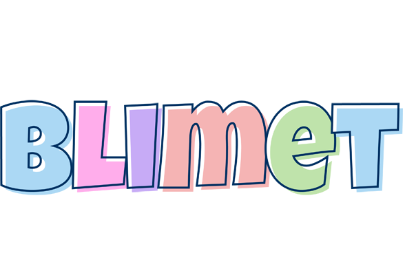 Blimet pastel logo