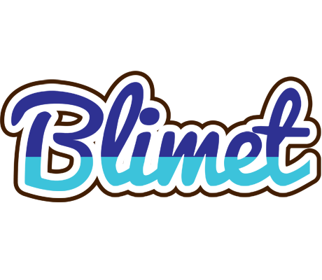 Blimet raining logo