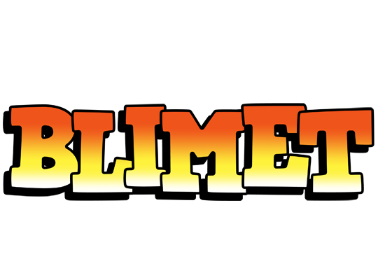 Blimet sunset logo