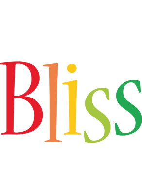 Bliss birthday logo