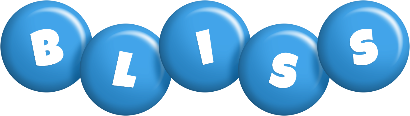 Bliss candy-blue logo