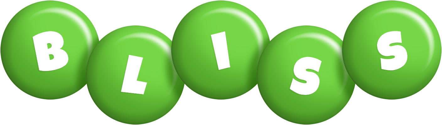 Bliss candy-green logo