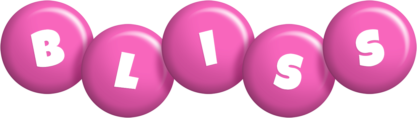 Bliss candy-pink logo