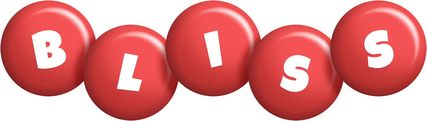 Bliss candy-red logo