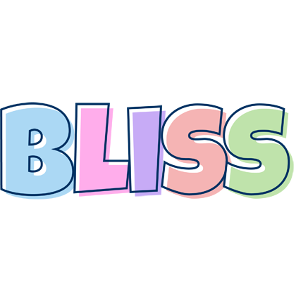 Bliss pastel logo