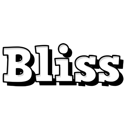 Bliss snowing logo