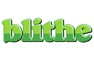 Blithe apple logo