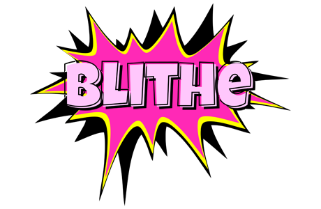 Blithe badabing logo
