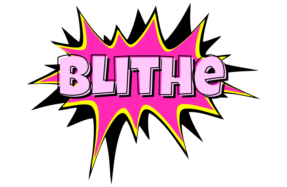Blithe badabing logo
