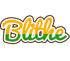 Blithe banana logo