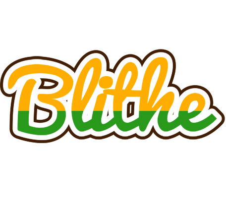 Blithe banana logo