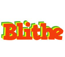 Blithe bbq logo