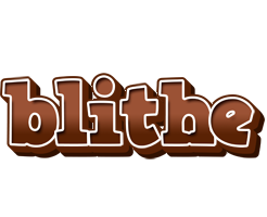 Blithe brownie logo