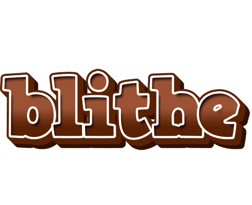 Blithe brownie logo