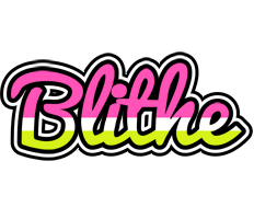 Blithe candies logo