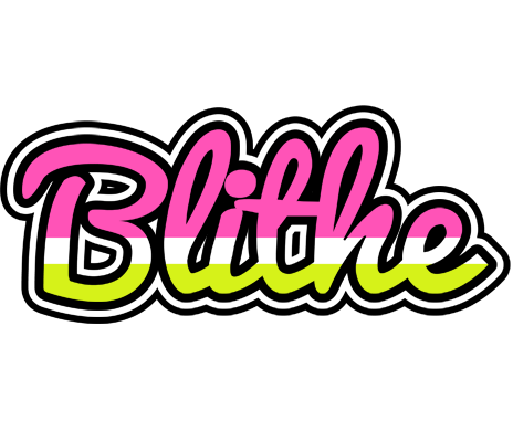 Blithe candies logo