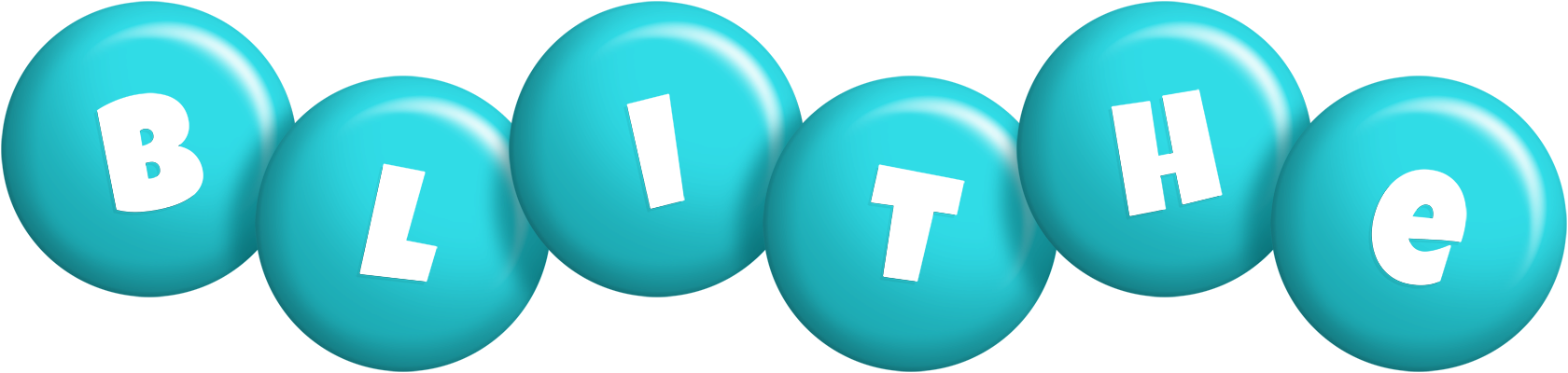 Blithe candy-azur logo