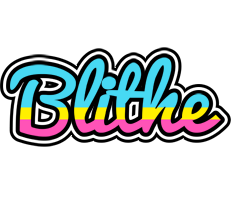 Blithe circus logo