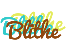 Blithe cupcake logo