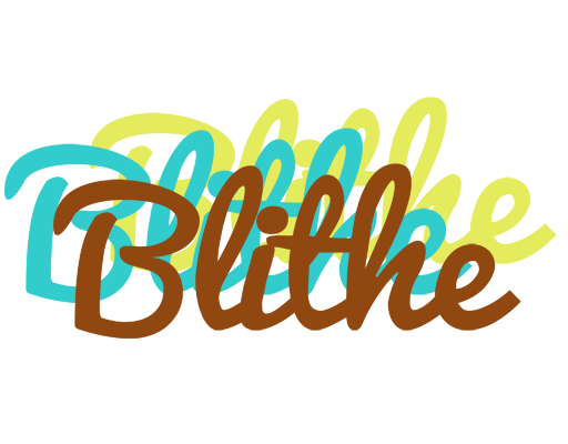 Blithe cupcake logo