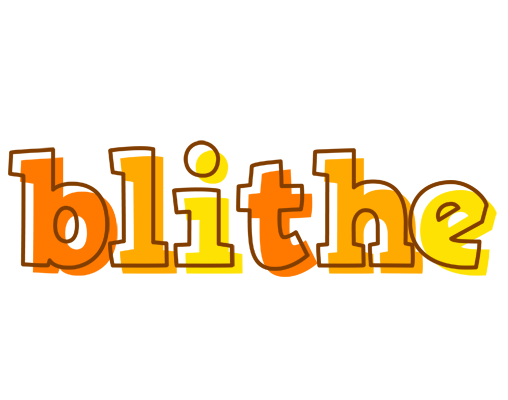 Blithe desert logo
