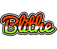 Blithe exotic logo