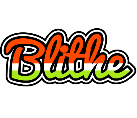 Blithe exotic logo