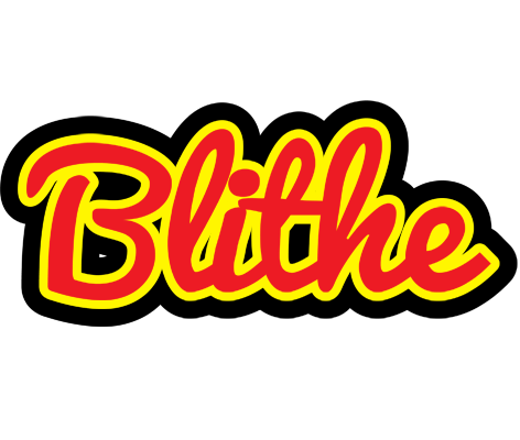 Blithe fireman logo
