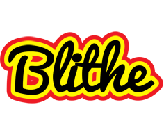 Blithe flaming logo